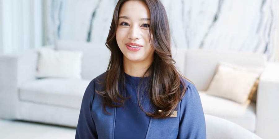 高橋メアリージュンさんがサステナブルのお話しや働く女性に向けてメッセージをくれました。